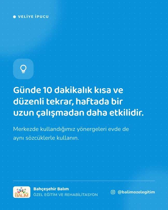 Günde 10 dakika — gönderi tasarımı