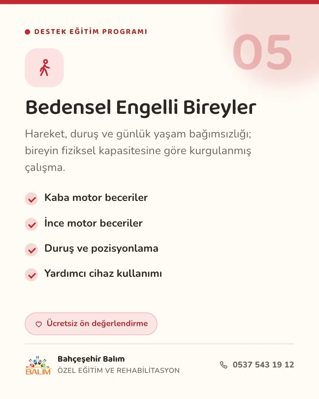 Bedensel Engelli Bireyler — gönderi tasarımı