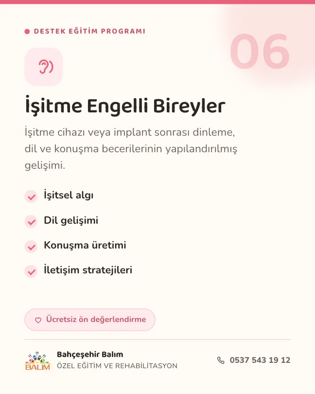 İşitme Engelli Bireyler — gönderi tasarımı