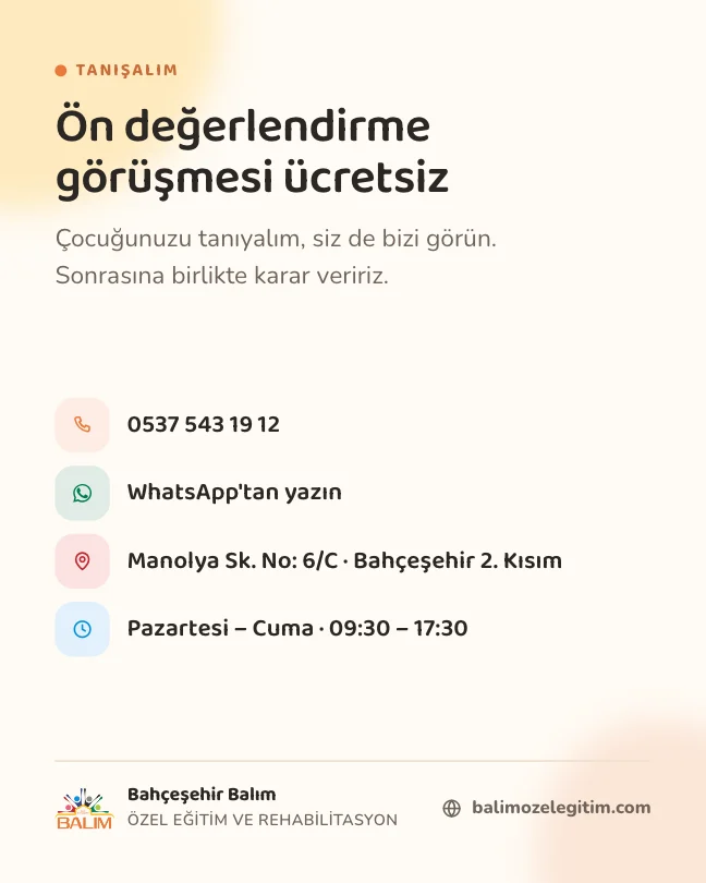 Ön değerlendirme — gönderi tasarımı