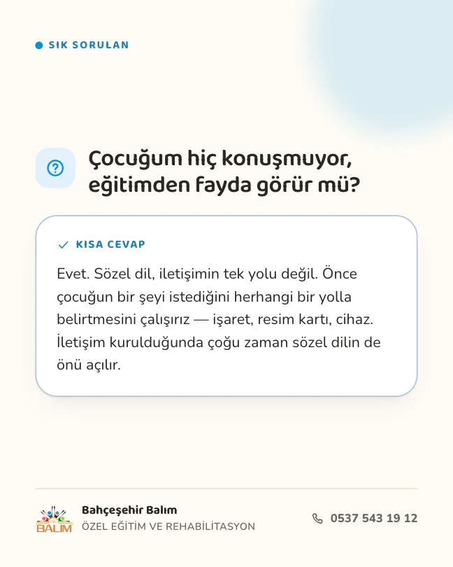 Hiç konuşmuyor — gönderi tasarımı